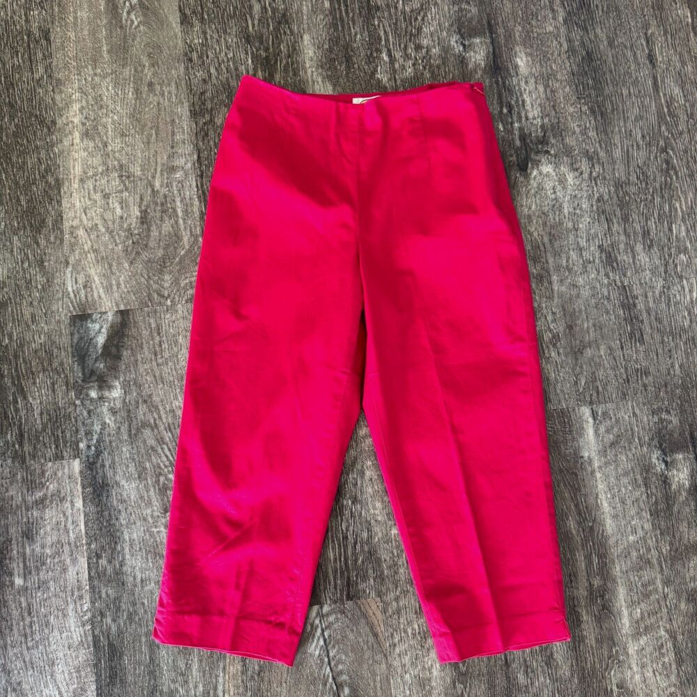 Vintage Women's Talbots hot pink capri - 6